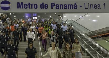 Metrô do Panamá, que foi inaugurado nesta sexta-feira.