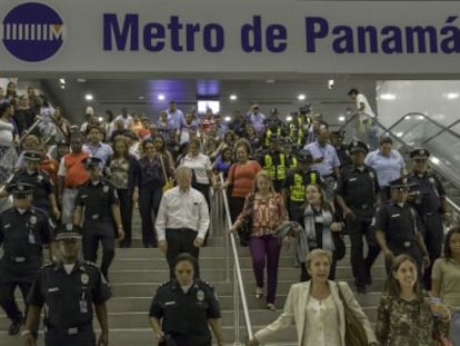 Metrô do Panamá, que foi inaugurado nesta sexta-feira.