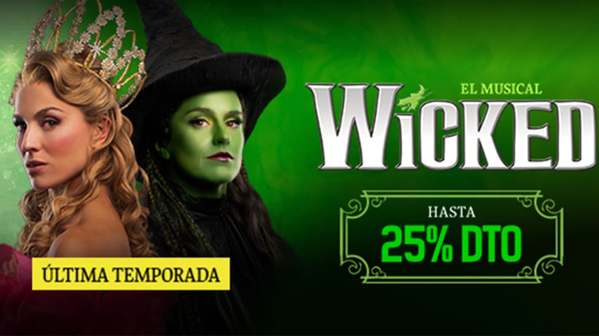 Imagen promocional del musical 'Wicked'.