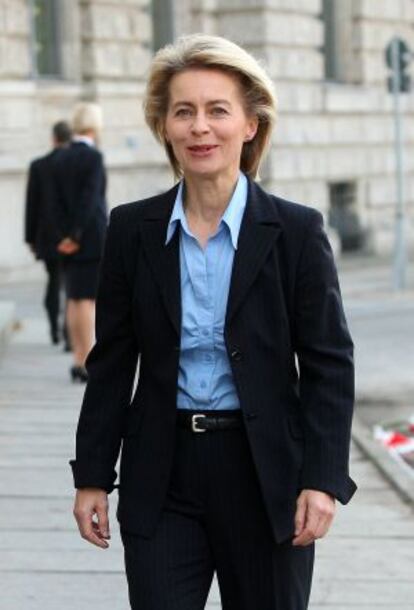 La futura ministra de Defensa, Ursula von der Leyen.