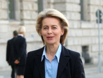 La futura ministra de Defensa, Ursula von der Leyen.