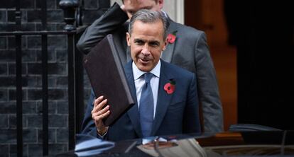 El gobernador del Banco de Inglaterra, Mark Carney. 