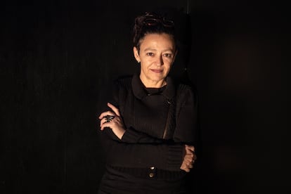 Lina Meruane en Santiago (Chile), el 5 de Agosto.