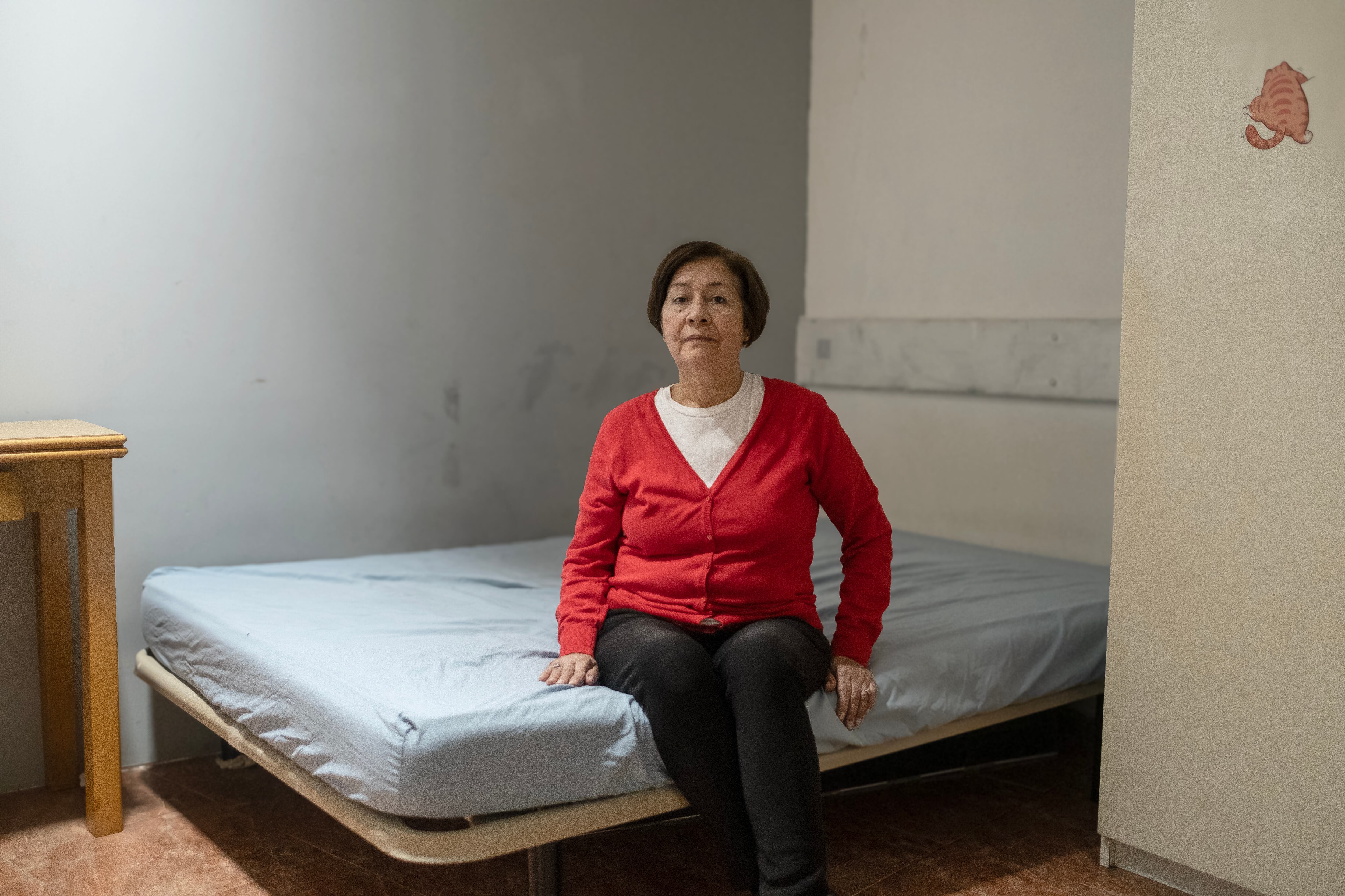 
Miriam Ordóñez, en su estancia dentro de Casa Mariano.
