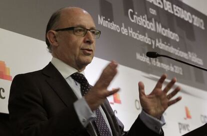 El ministro de Hacienda, Crist&oacute;bal Montoro