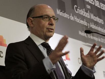 El ministro de Hacienda, Cristóbal Montoro