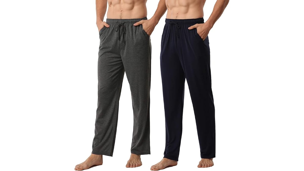 Juego de pantalones para estar por casa.