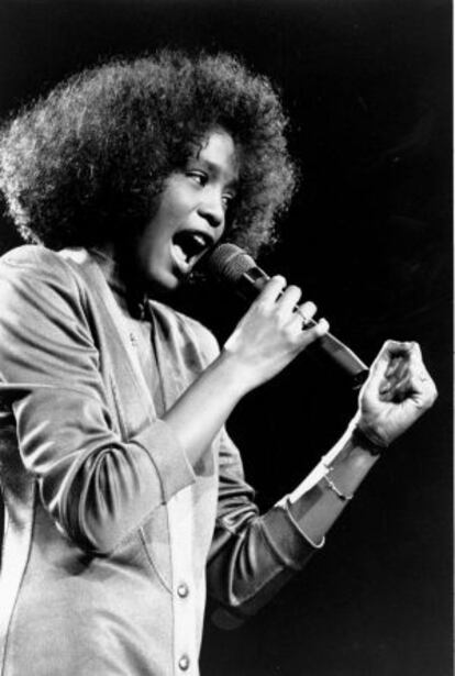 Whitney Houston en una imagen de 1986.