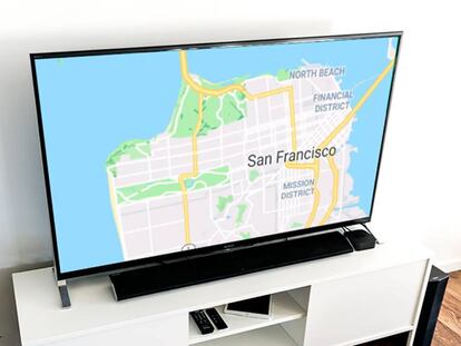 Cómo enviar mapas de Google Maps a tu TV desde el móvil