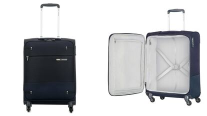 black friday 2024: maleta de viaje Samsonite con compartimento frontal.