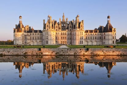 El castillo de Chambord, en el valle del Loira (Francia).