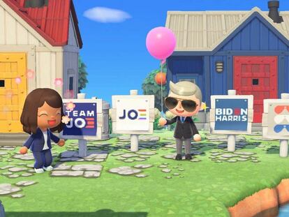 Los nuevos carteles electorales disponibles en 'Animal Crossing: New Horizons'