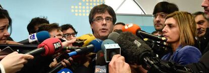 Carles Puigdemont, expresidente de la Generalitat 