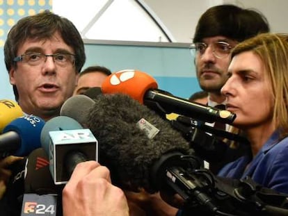 Carles Puigdemont, expresidente de la Generalitat 