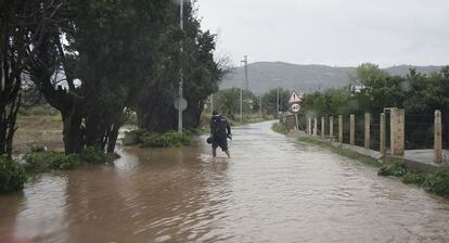 Inundaciones en zonas de Castell&oacute;n. 