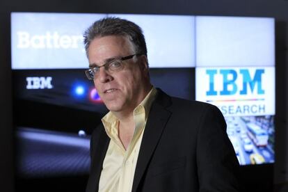 Michael Karasick, director del laboratorio de IBM en California, fotografiado en las oficinas de la compañía en Madrid.