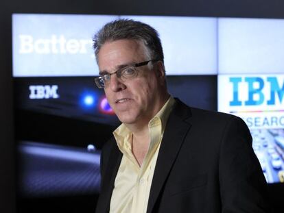 Michael Karasick, director del laboratorio de IBM en California, fotografiado en las oficinas de la compa&ntilde;&iacute;a en Madrid.