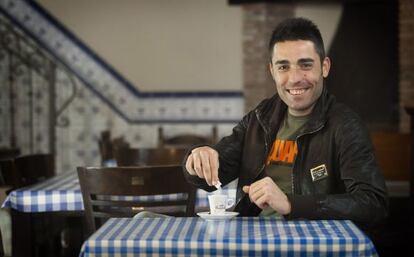 Bruno, el pasado jueves en Artana.