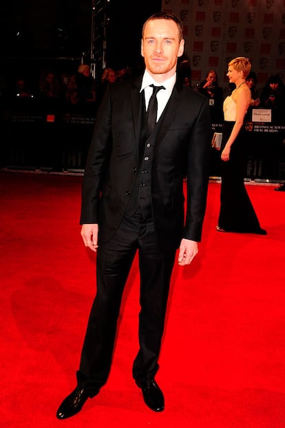 Michael Fassbender, uno de los más atractivos de la noche.