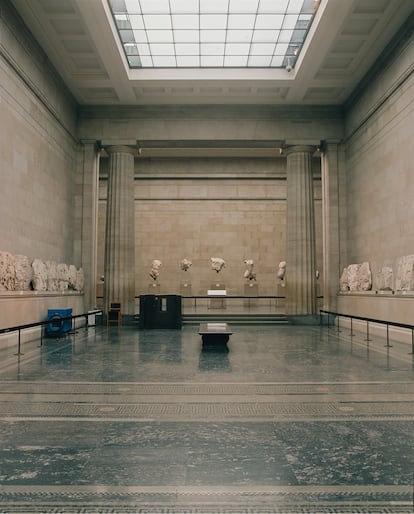 Las salas que alojan los mármoles del Partenón, de estilo ‘Greek Revival’.