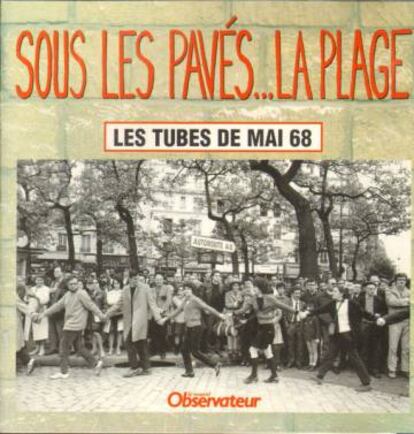 Portada del recopilatorio de música de mayo del 68.