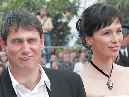 Sergi López y Ariadna Gil, ayer en Cannes.