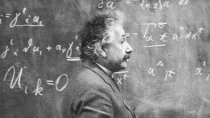 El f&iacute;sico Albert Einstein, padre de la Teor&iacute;a de la Relatividad, en 1931.
