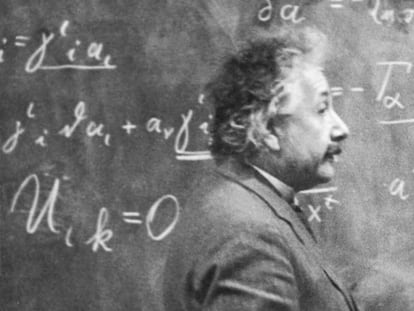 El f&iacute;sico Albert Einstein, padre de la Teor&iacute;a de la Relatividad, en 1931.