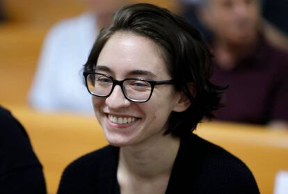 La estudiante estadounidense Lara Alqasem.