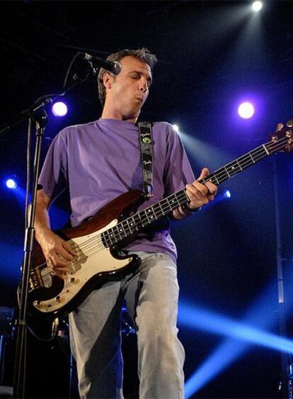 David Summers, durante el recital en La Riviera.