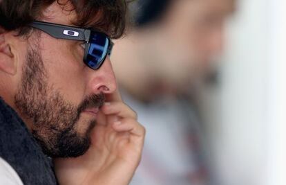 Fernando Alonso, en el Gran Premio de Malasia.