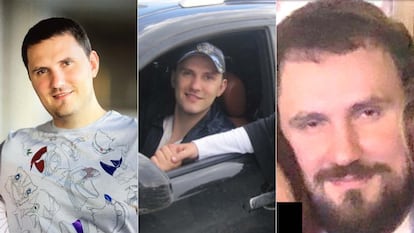 Imágenes de Vitalii Nikolaevich Kovalev, alias Stern o Ben, distribuidas por la policía federal de Alemania.