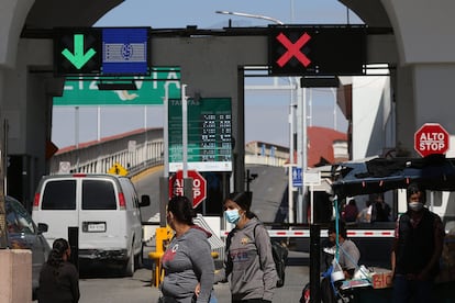 El puente internacional de Ciudad Juárez, en el Estado de Chihuahua