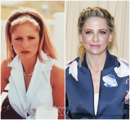 <p>Tras su papel en ‘Sé lo que hicisteis el último verano’, Sarah Michelle Gellar (1977, Nueva York) participó en películas que alcanzaron también un cierto éxito, como ‘Crueles Intenciones’ (1999) o ‘Scooby-Do’ (2002). Pero sin duda su papel más importante hasta la fecha fue ponerse al frente de la serie ‘Buffy Cazavampiros’, durante 114 episodios interpretó a Buffy Summers, trabajo por el que la actriz llegó incluso a estar nominada a un Globo de Oro. </p> <br> <p> <p>En 2003, y tras siete temporadas, la serie puso su punto final y hoy se ha convertido en una ficción de culto para muchos en Estados Unidos y Reino Unido. "Sinceramente, creo que es uno de los mayores espectáculos de todos los tiempos y que pasará a la historia como eso. Y no creo que sea una declaración engreída. Hemos cambiado la manera de lo que la gente espera de la televisión", ha llegado a decir de ‘Buffy’. </p> <br> <p> <p>Desde entonces, ha seguido su carrera compaginando trabajos en cine y televisión. Su último trabajo es la ‘tv movie’ ‘Crueles Intenciones’, un ‘remake’ para televisión de la película de 1999 en la que se volvía a poner en la piel de la manipuladora Kathryn Merteuil. Y este año ha publicado un libro de cocina, '"Stirring Up Fun with Food'.</p> <br> <p>