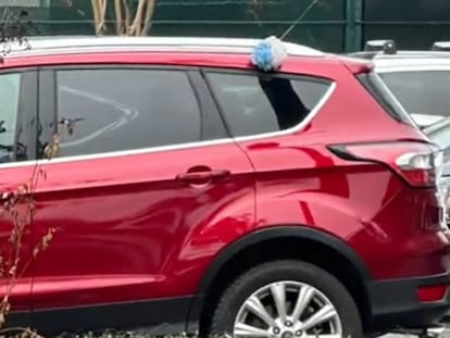 Some drivers put loofahs on the roof of their car for a curious reason.