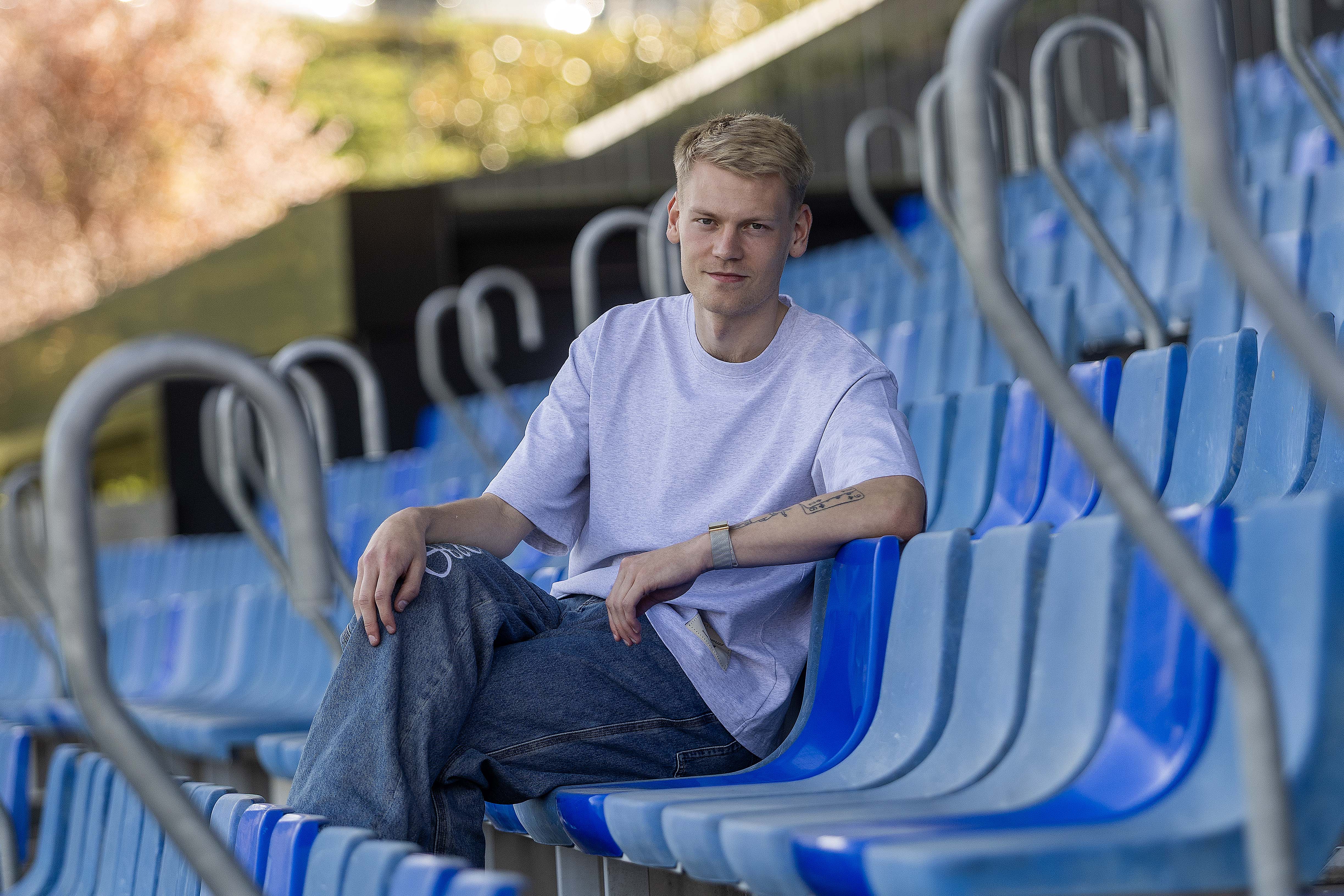 Orri Oskarsson, en Zubieta.