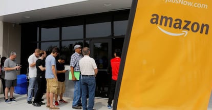 Candidatos para trabajar en Amazon