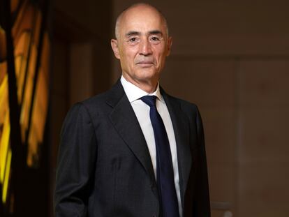Rafael del Pino, chairman of Ferrovial, at his company’s headquarters in Madrid.