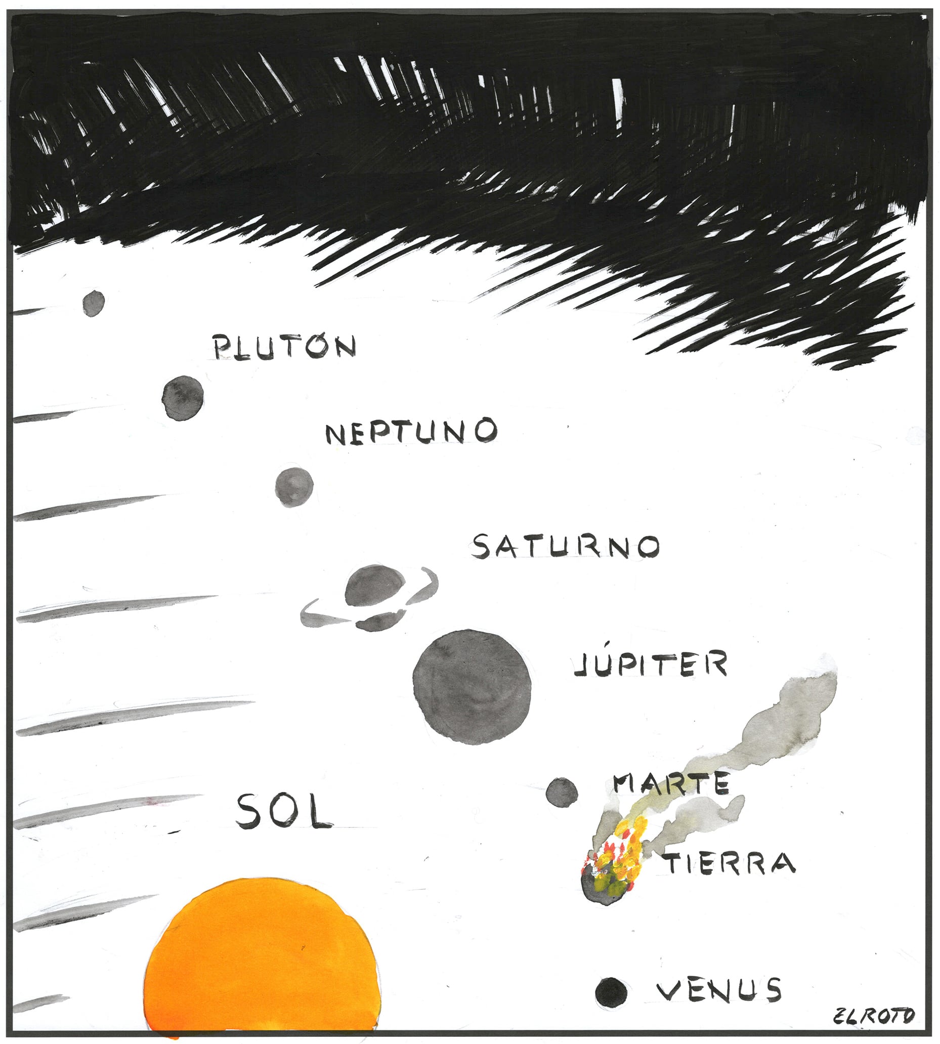 El Roto: el sistema solar