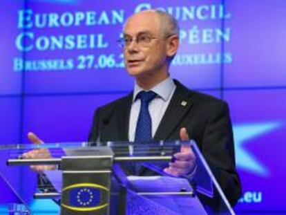 El presidente del Consejo Europeo, Herman Van Rompuy. EFE/Archivo