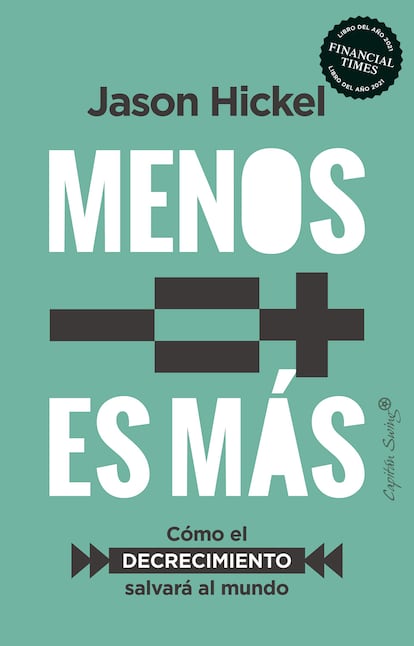Portada del ensayo 'Menos es más' (Capitán Swing).