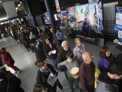 Los cines madrile&ntilde;os Cinesa, el pasado marzo durante la Fiesta del Cine.