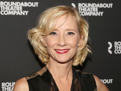 La actriz Anne Heche, en una representación teatral benéfica en el Studio 54 de Nueva York, en abril de 2019.