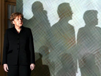 Angela Merkel, en Berlín en 2005.