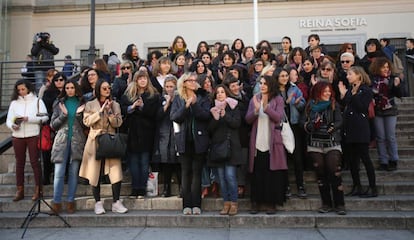 Members of Pandora's Box, the Spanish version of the MeToo movement.