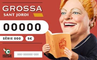 Imagen de uno de los billetes del nuevo sorteo de La Grossa