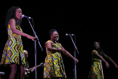 The Sey Sisters, en su actuación en el Festival Castell de Peralada.