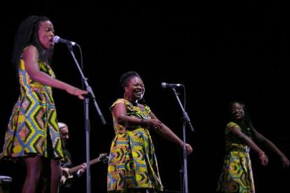 The Sey Sisters, en su actuaci&oacute;n en el Festival Castell de Peralada.