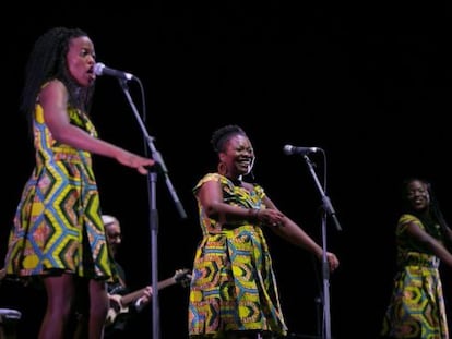 The Sey Sisters, en su actuaci&oacute;n en el Festival Castell de Peralada.