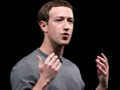 El creador de Facebook, Mark Zuckerberg.